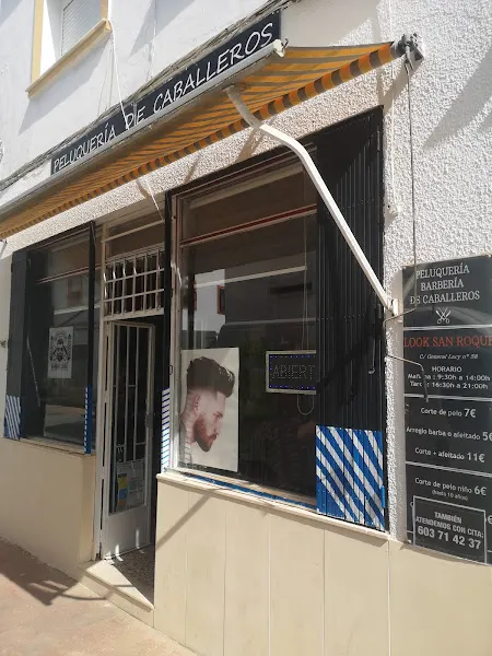 Peluqueria de caballeros Look San Roque número 73 - San Roque