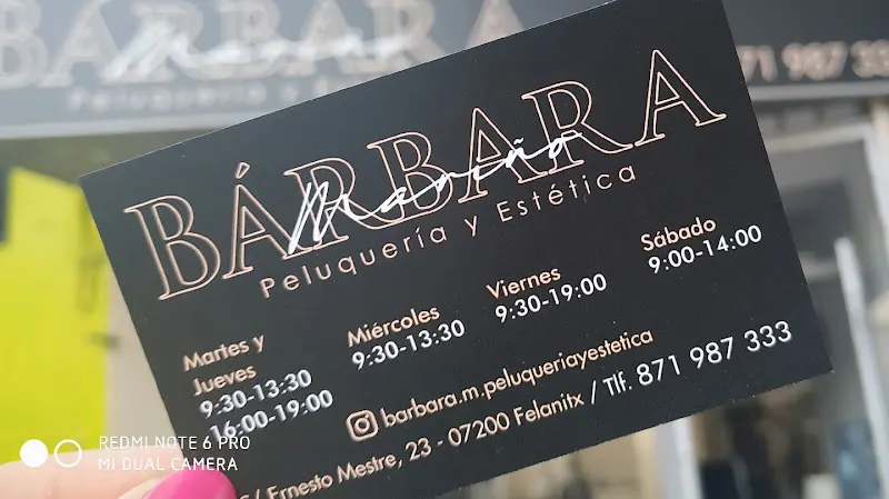 Peluquería y Estética Bárbara Mariño - Felanitx
