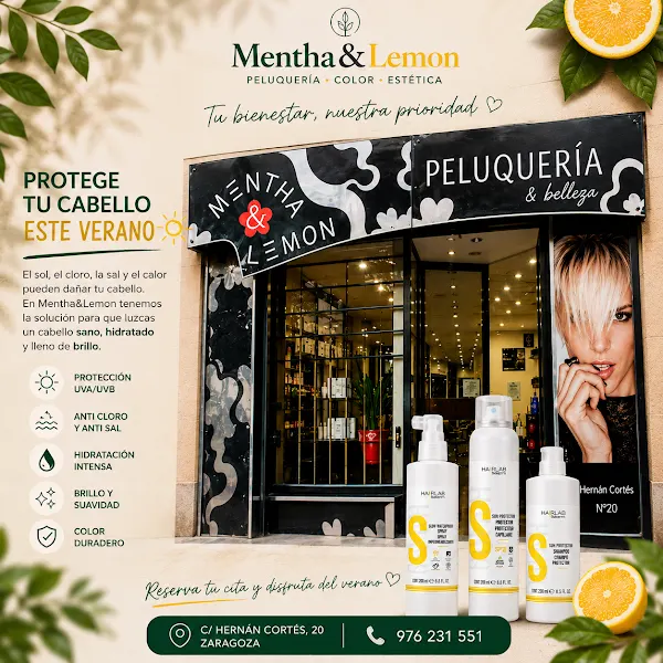 Mentha Lemon Peluquería y Belleza Zaragoza