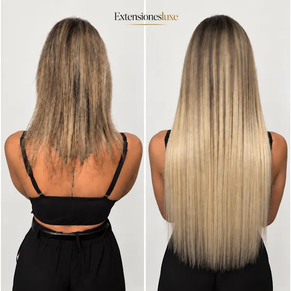Extensionesluxe.Extensiones a domicilio Madrid- Cabello 100% humano. Recuperación capilar. Carazterizacion capilar cine y tv.