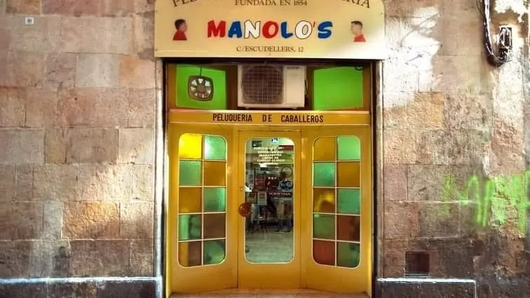 Barberia Manolo's Centenària - Calle Escudellers 12, Barcelona