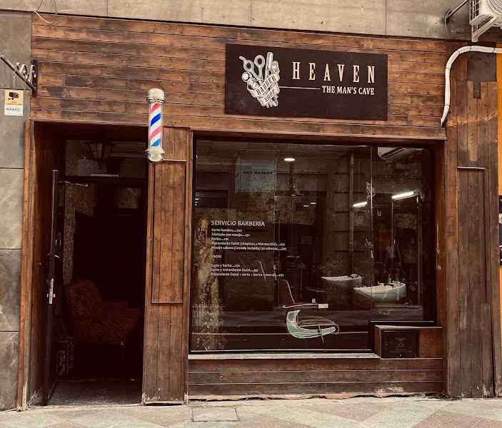 HEAVEN THE MAN’S CAVE BARBERSHOP