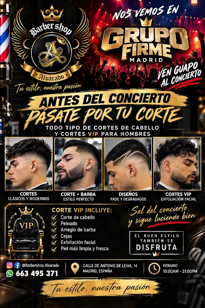 Barbershop Alvarado - Madrid