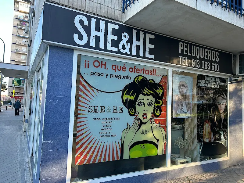 SHE&HE peluqueros - Peluquería en Madrid - foto 2