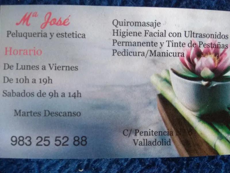 Peluquería y estética María José
