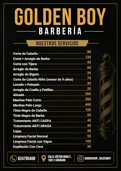 BARBERÍA 💈 GOLDEN BOY