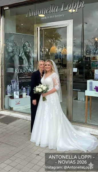 Antonella Loppi. Peluquería en Collado Villalba. Recogidos de Novia y maquillaje profesional, bodas - Collado Villalba