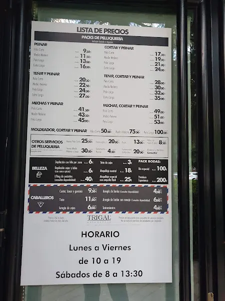 Trigal Peluqueros Zarzaquemada