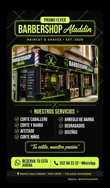 Barber shop Aladdin