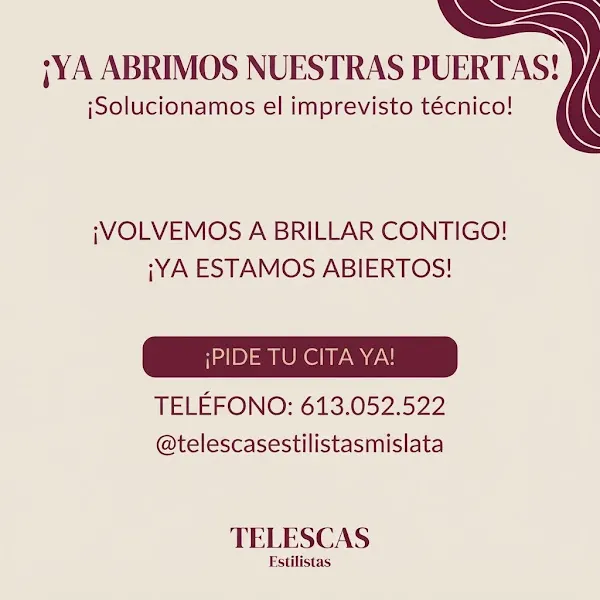 Peluquería Telescas Estilistas Mislata - Peluquería en Mislata - foto 2
