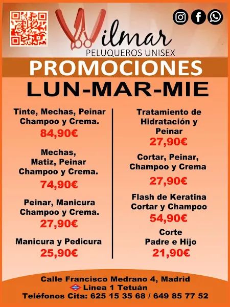 Wilmar Rodríguez Peluqueros - Peluquería en Madrid - foto 2