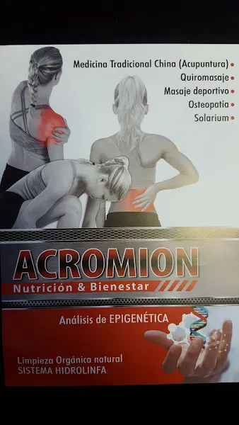 ACROMION - Centro especializado en Osteopatia, quiromasaje y nutrición. - Sestao