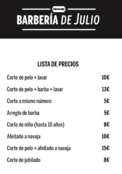Barbería de Julio - Vilalba
