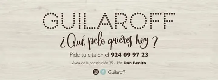 Guilaroff ¿Qué pelo quieres hoy? - Don Benito