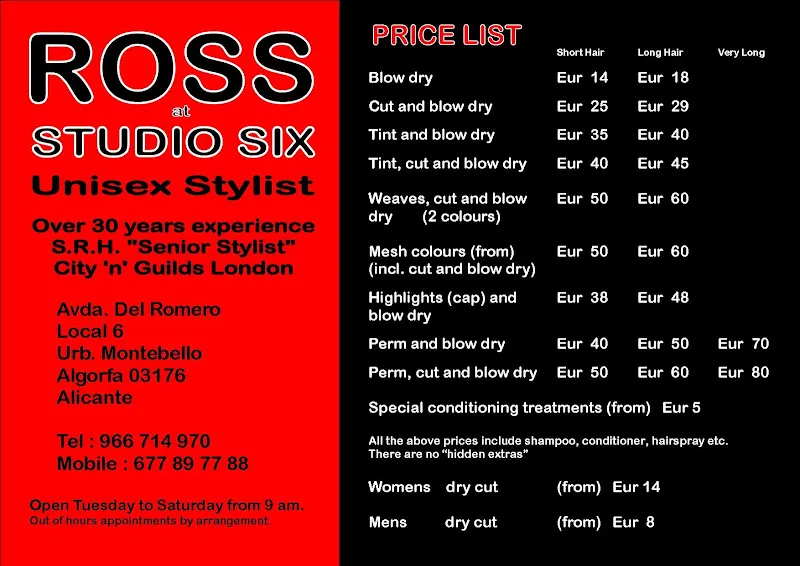 Ross At Studio Six