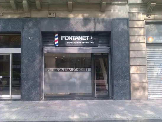 Peluquería Fontanet, Barbería